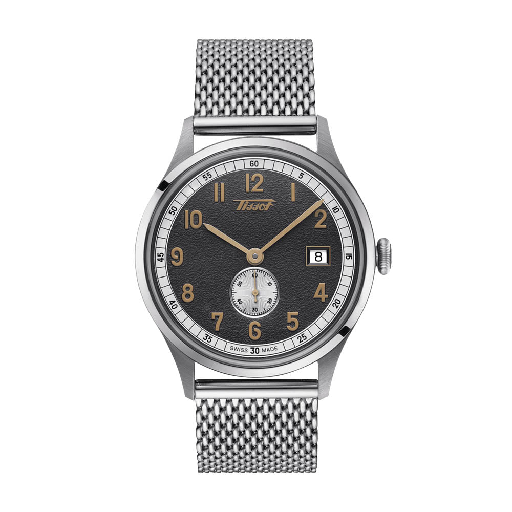 Heritage with Grey Dial Stainless Steel Strap - T1424281108200