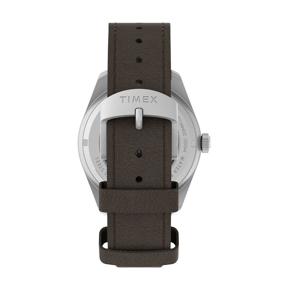 Waterbury with Green Dial Leather Strap - TW2V24700