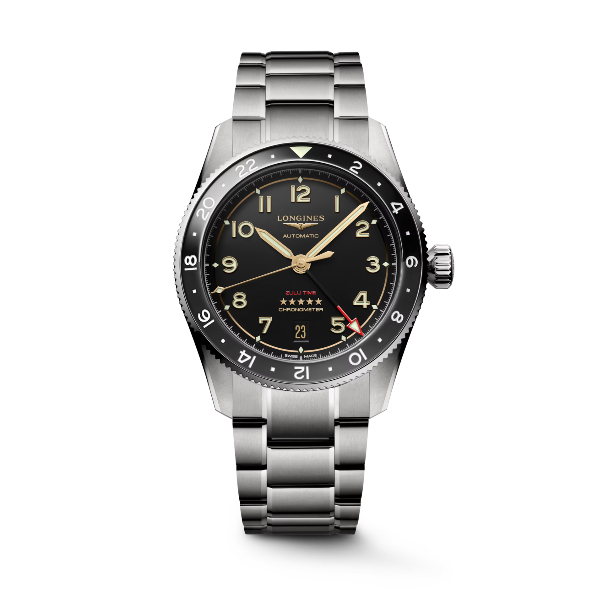 Spirit Zulu Time Titanium 39MM Automatic - L38021536